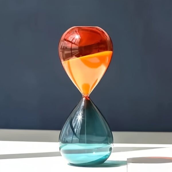 Ampulheta de areia de 5/15/30 e 60 Minutos em Vidro Elegante