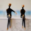Escultura "Amor em Bronze"