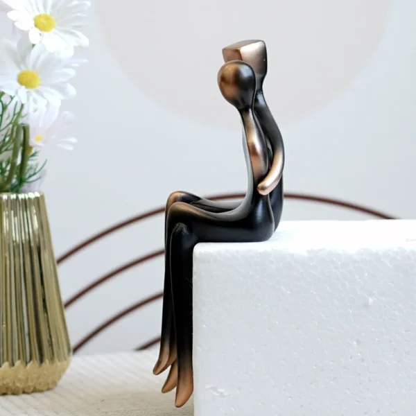 Escultura "Amor em Bronze"