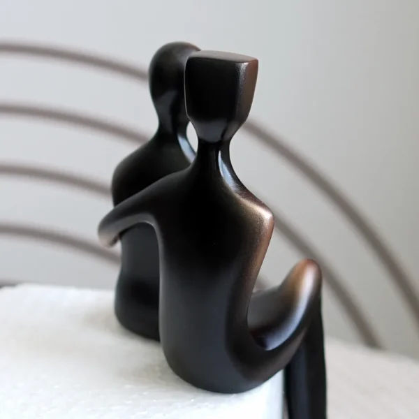 Escultura "Amor em Bronze"