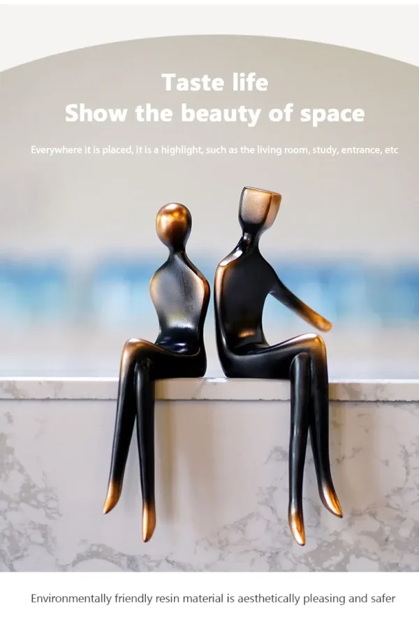 Escultura "Amor em Bronze"