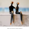 Escultura "Amor em Bronze"