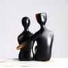 Escultura "Amor em Bronze"