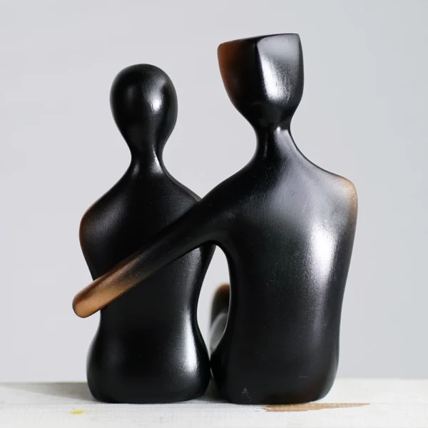 Escultura "Amor em Bronze"