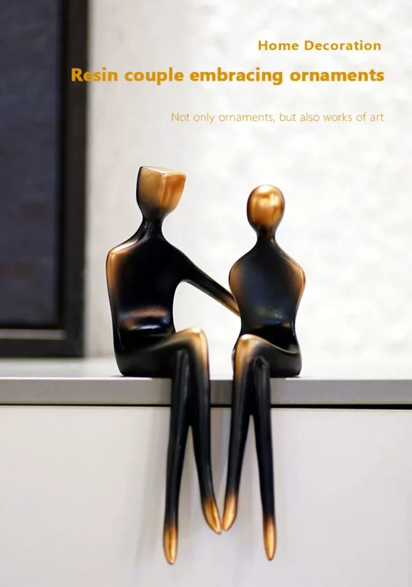 Escultura "Amor em Bronze"