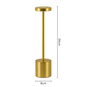 candeeiro dourado