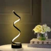 Candeeiro de Mesa LED Espiral