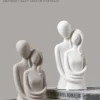 Escultura Abstrata Amor Eternizado