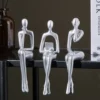 Esculturas Abstratas "The Thinker"