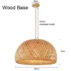 Candeeiro de Teto em Bambu e Vime — Elegância Natural para a Sua Casa