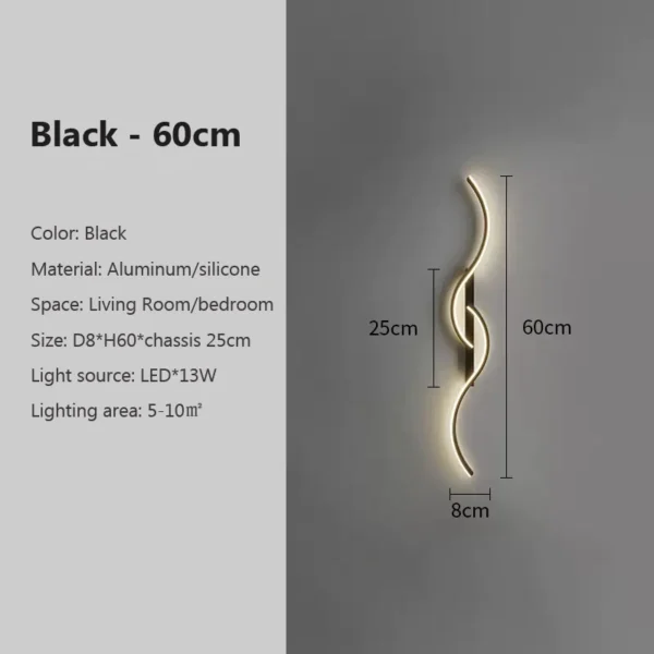 Arandela LED Minimalista