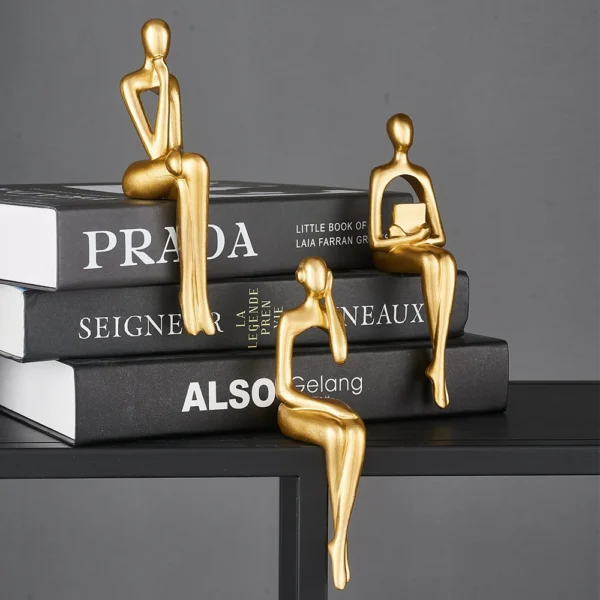 Esculturas Abstratas "The Thinker"