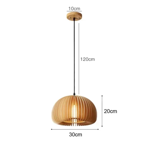 Candeeiro de Teto em Bambu e Vime — Elegância Natural para a Sua Casa
