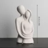 Escultura Abstrata Amor Eternizado