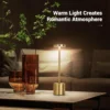 Candeeiro de Mesa LED com Sensor Touch e Bateria Recarregável