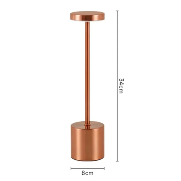Candeeiro de Mesa LED com Sensor Touch e Bateria Recarregável