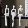 Esculturas Abstratas "The Thinker"