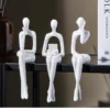 Esculturas Abstratas "The Thinker"