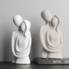 Escultura Abstrata Amor Eternizado