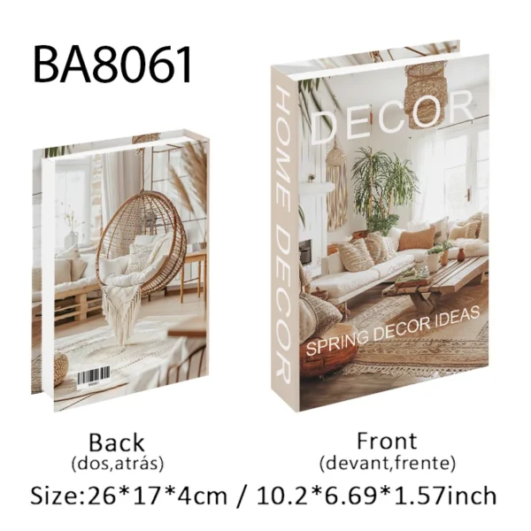 Livros Decorativos Falsos