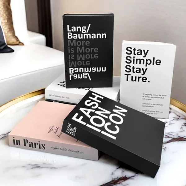 Livros Decorativos Falsos