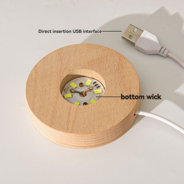 Bola de vidro ornamental 3D