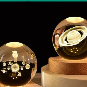 Bola de vidro ornamental 3D