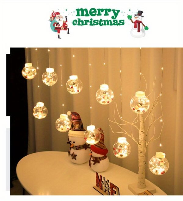 Cortina de Luzes LED natal