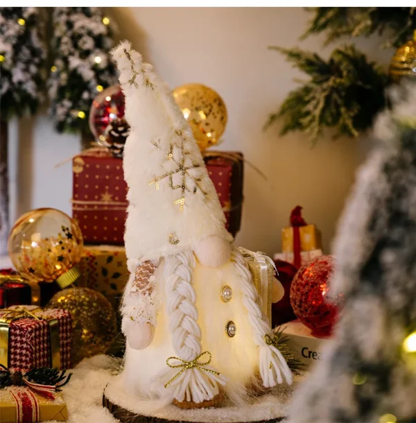 Gnomos de Natal Luminosos