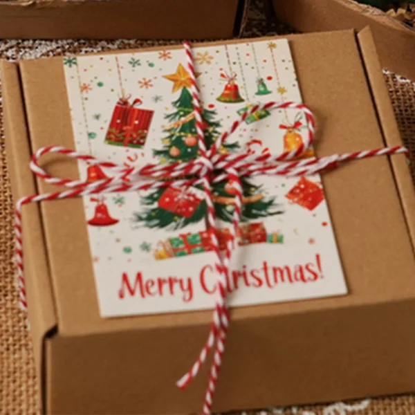 Conjunto de Velas de Natal e Boneco de Gengibre