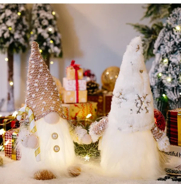 Gnomos de Natal Luminosos