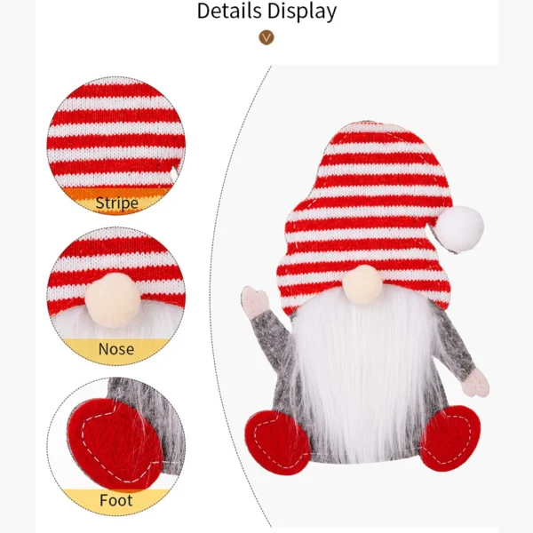 Porta-Talheres de Natal Gnomos