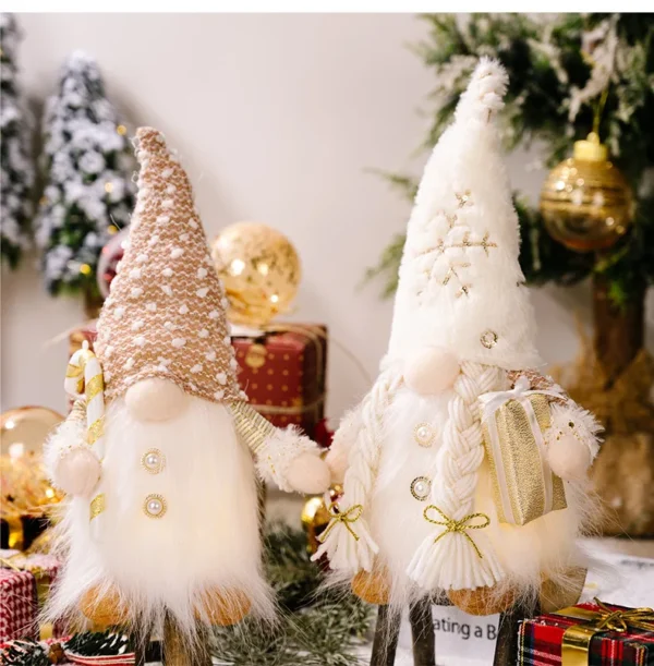 Gnomos de Natal Luminosos